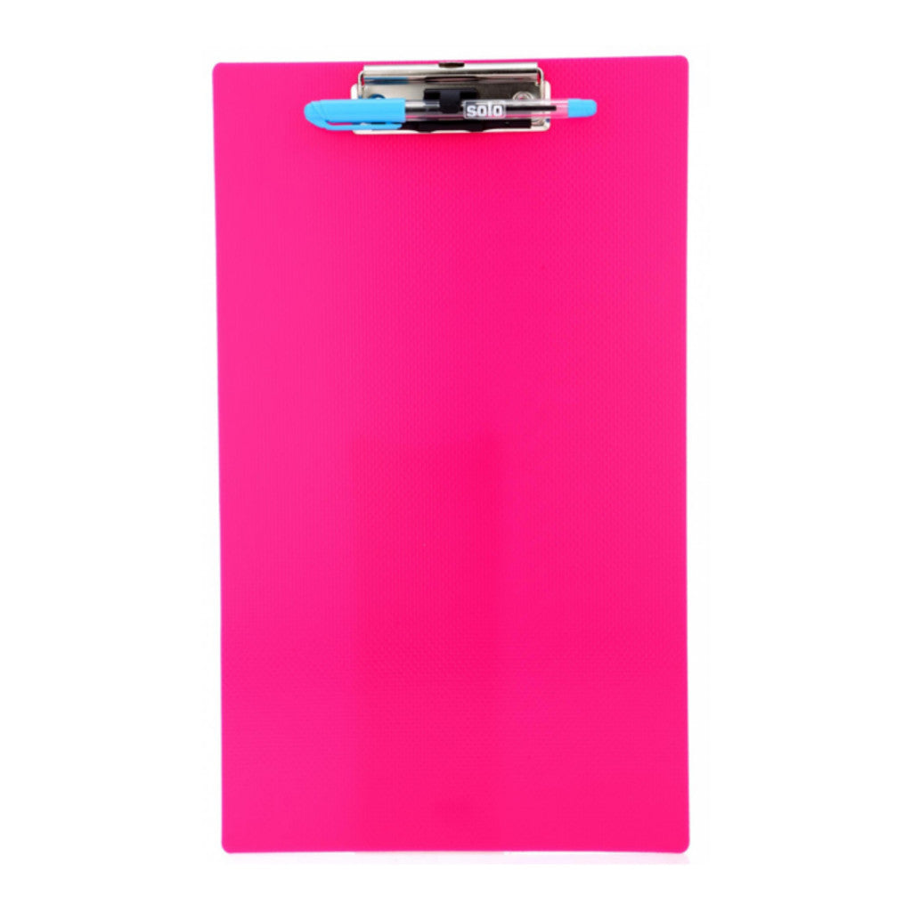 Solo Pen Catch Clip Pad Neon Pink F/C Size SB 003 