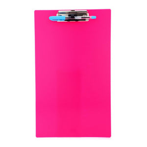 Solo Pen Catch Clip Pad Neon Pink F/C Size SB 003 