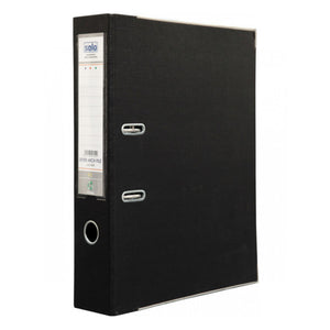 Solo Lever Arch File Black 3 Inch Ring F/C Size LA 512 