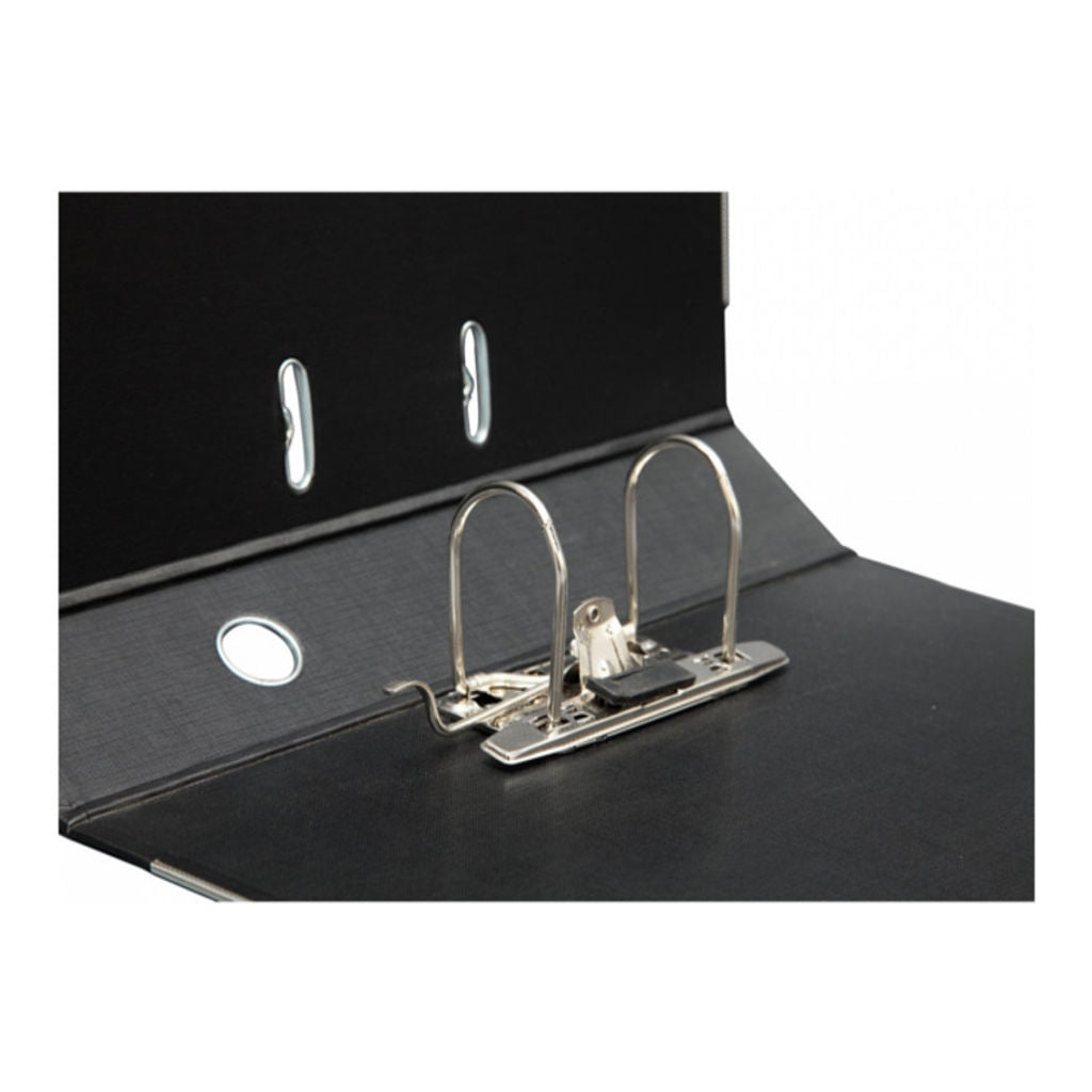 Solo Lever Arch File Black 3 Inch Ring F/C Size LA 512