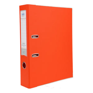 Solo Lever Arch File Orange 3 Inch Ring F/C Size LA 512 