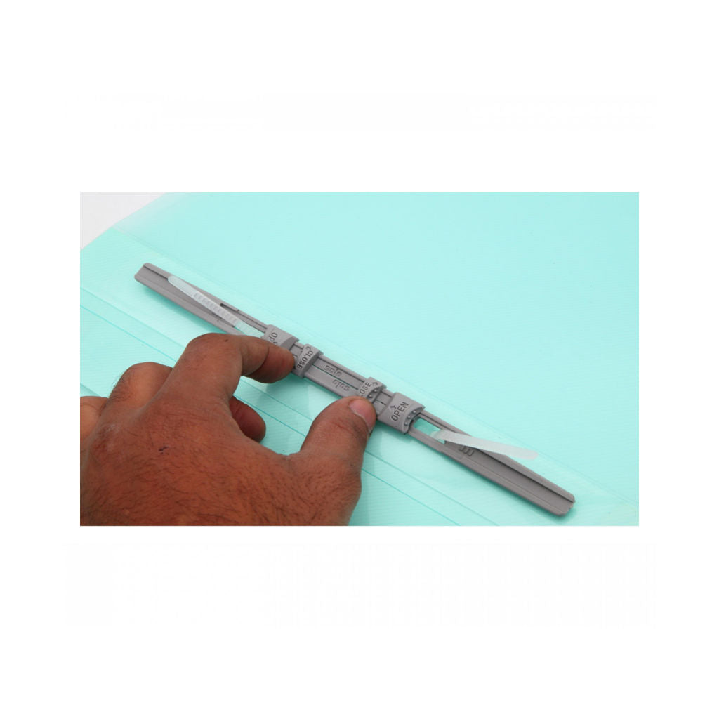 Solo Report File Transparent White A4 RF101
