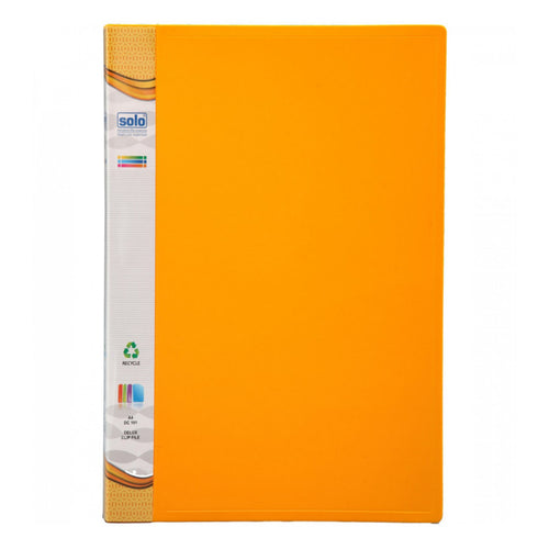 Solo Delux Clip File Orange A4 DC 101 