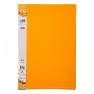 Solo Delux Clip File Orange A4 DC 101 