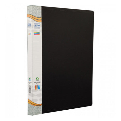 Solo Punchless File Black A4 PL 301 
