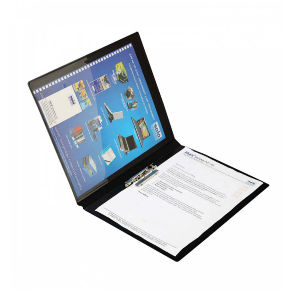 Solo Punchless File Black F/C Size PL 311