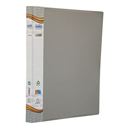 Solo Spring Action File Grey A4 SG 501 