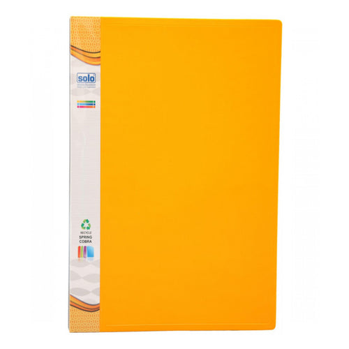 Solo Spring Cobra File Orange A4 SG 503 