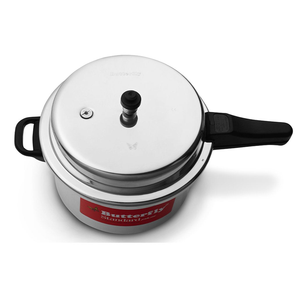 Butterfly Standard Plus Pressure Cooker With Induction Bottom 10Litre