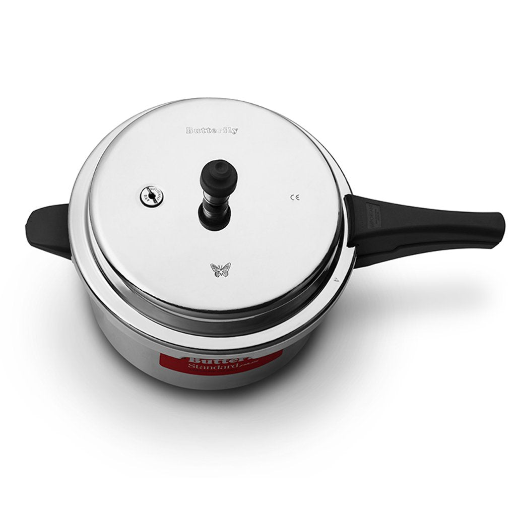 Butterfly Standard Plus Pressure Cooker With Induction Bottom 5Litre
