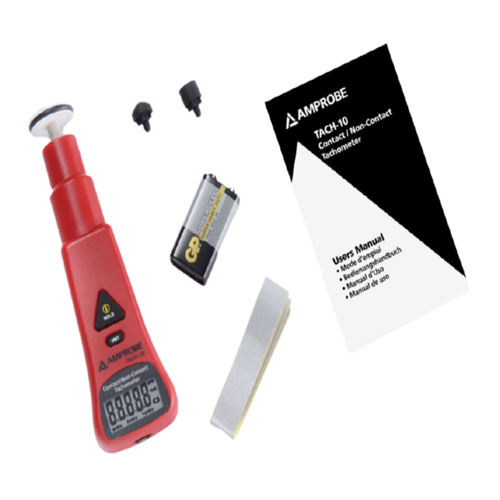 Amprobe Contact And Non-Contact Tachometer TACH-10