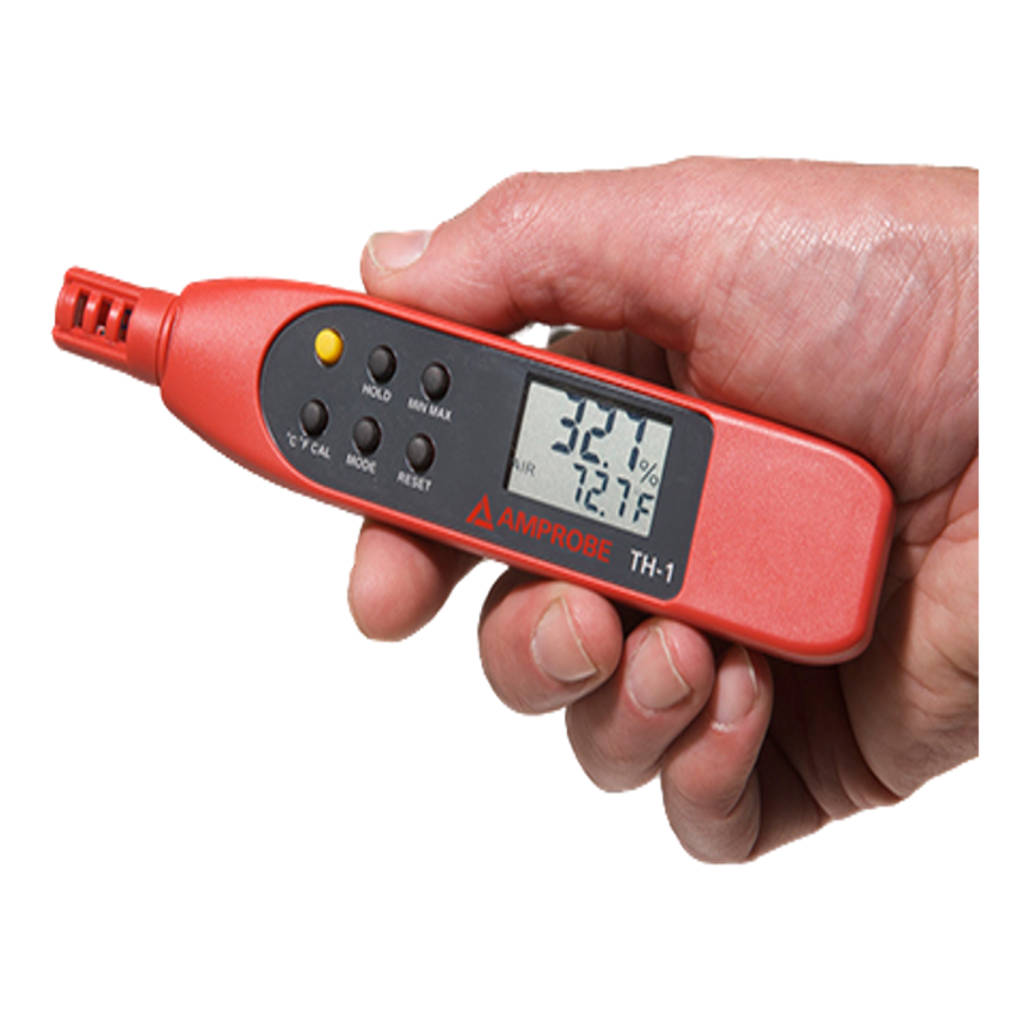 Amprobe Compact Probe Style Relative Humidity Meter TH-1