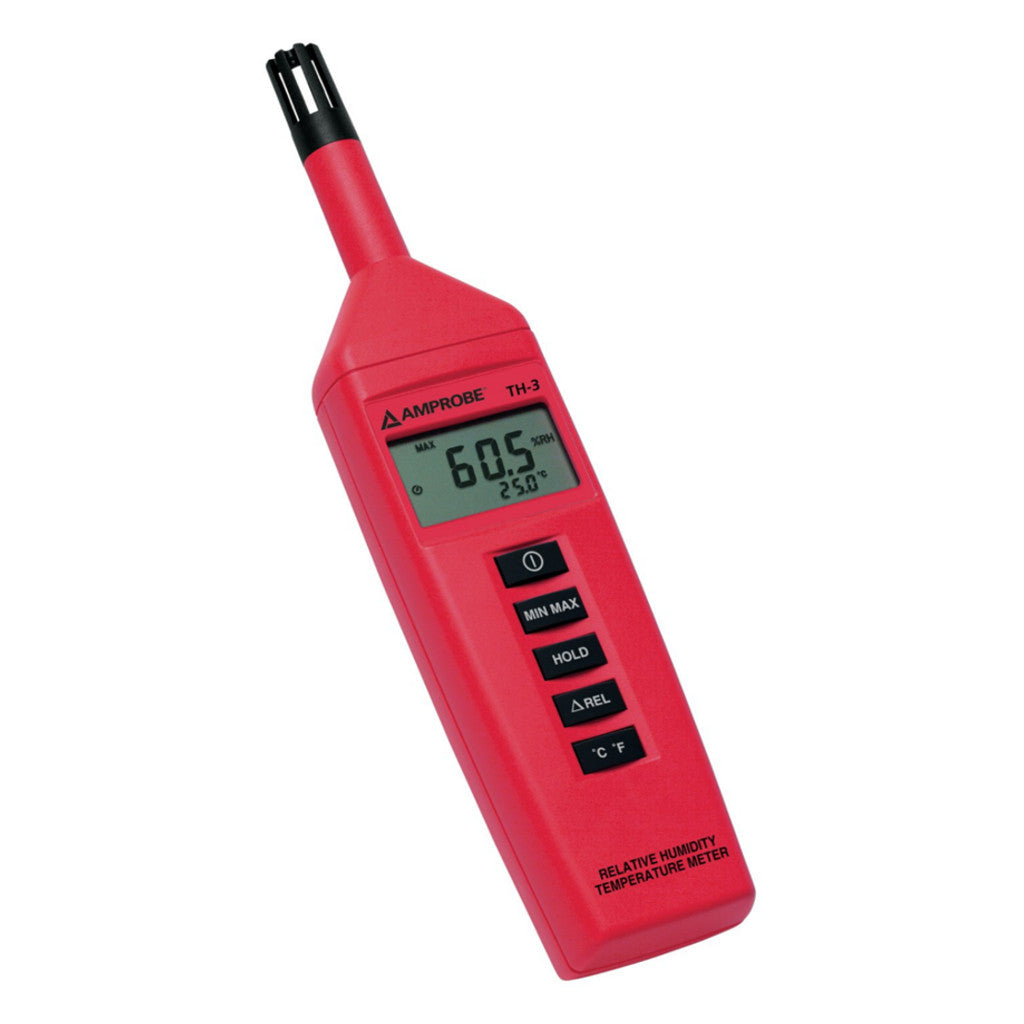 Amprobe Relative Humidity Temperature Meter TH-3 