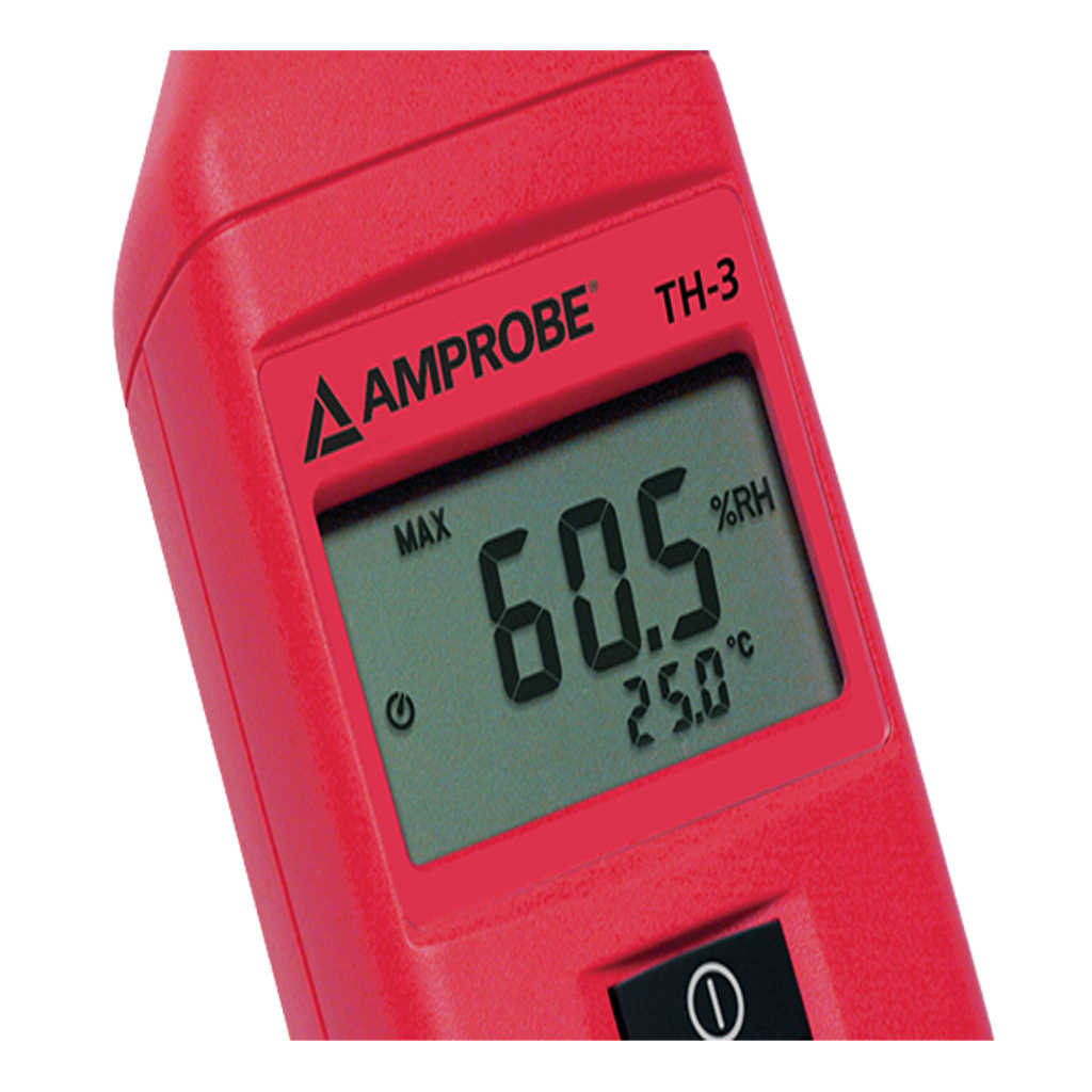 Amprobe Relative Humidity Temperature Meter TH-3