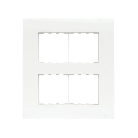 Anchor Roma Plus 8Module Cover Plate Square 288208 