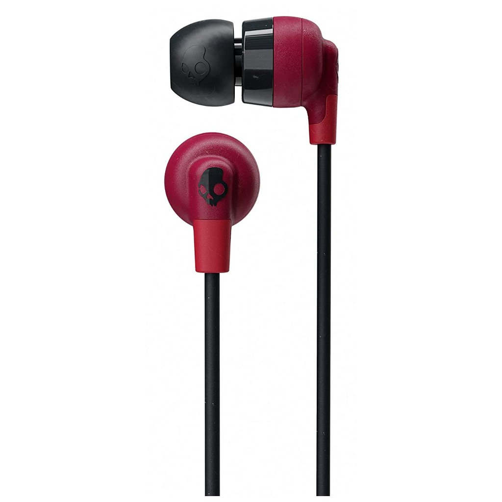 Skullcandy Inkd Plus Bluetooth In-Ear Headphone Moab Red Black SC S2IQW-M685