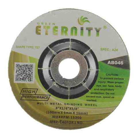 Eternity 4x6mm Grinding Wheel Double Net Green AB044 