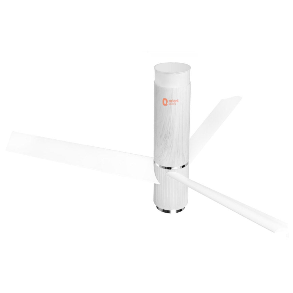 Orient Aeroslim IOT Enabled Smart Ceiling Fan 1200mm Marble White