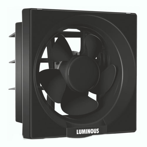 Luminous Vento Deluxe Ventilating Fan Black 150mm 