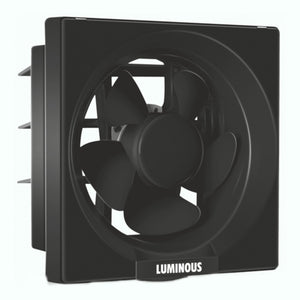 Luminous Vento Deluxe Ventilating Fan Black 150mm 