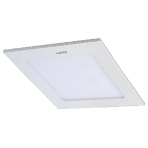 Luker Elegant Series LED Slim Panel Light 6W Square White LNPS06 