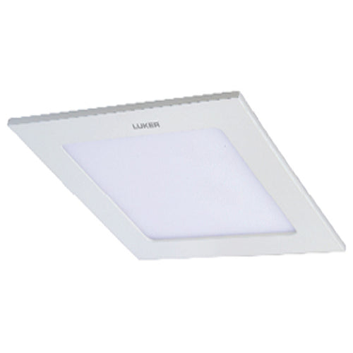 Luker Elegant Series LED Slim Panel Light 9W Square White LNPS09 