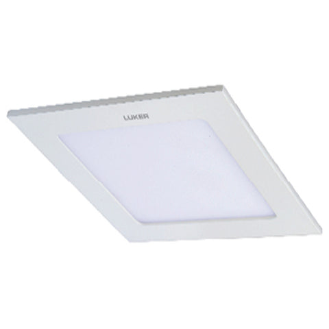 Luker Elegant Series LED Slim Panel Light 9W Square White LNPS09 