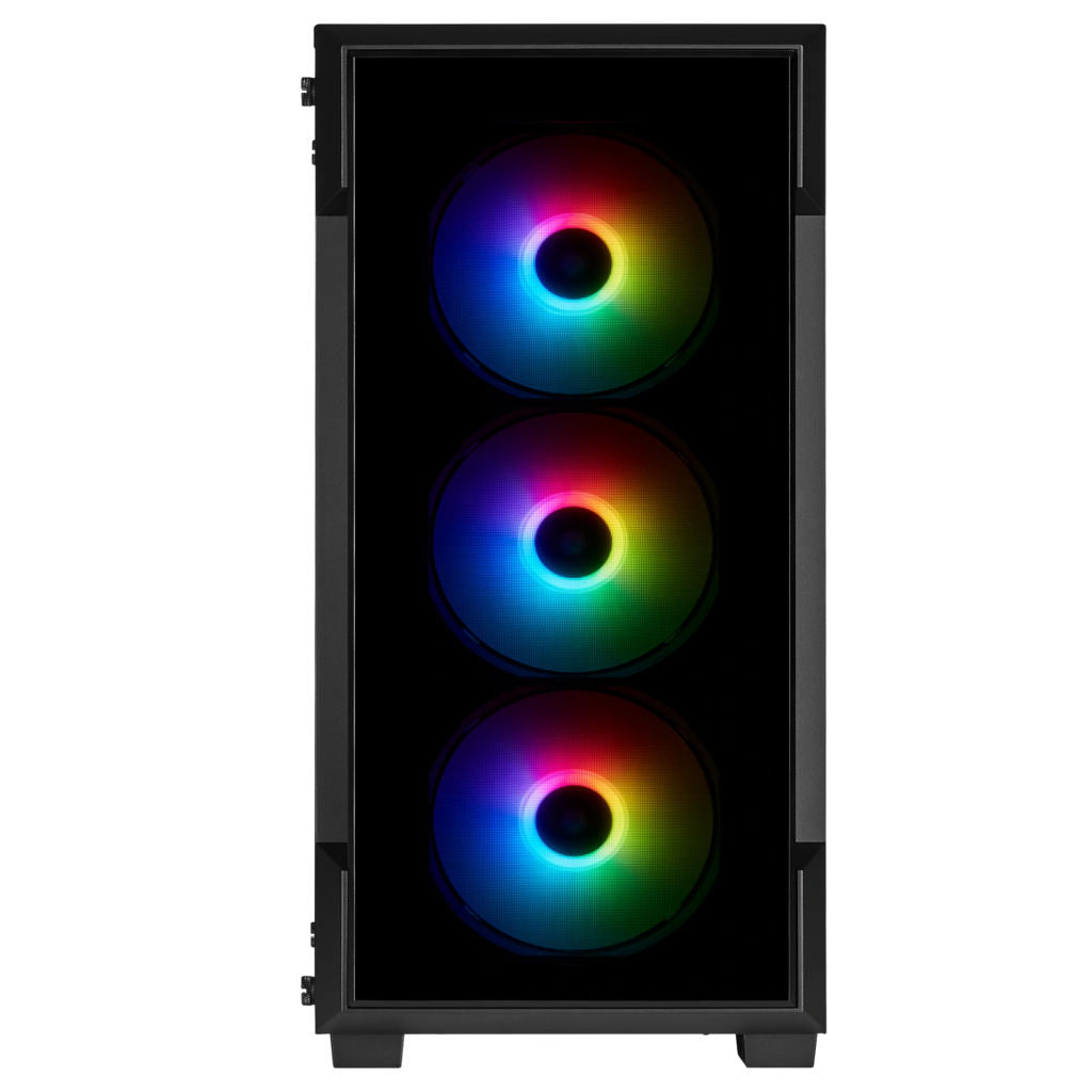 Corsair iCUE 220T RGB Tempered Glass Mid-Tower Smart Case without SMPS Black CC-9011190-WW