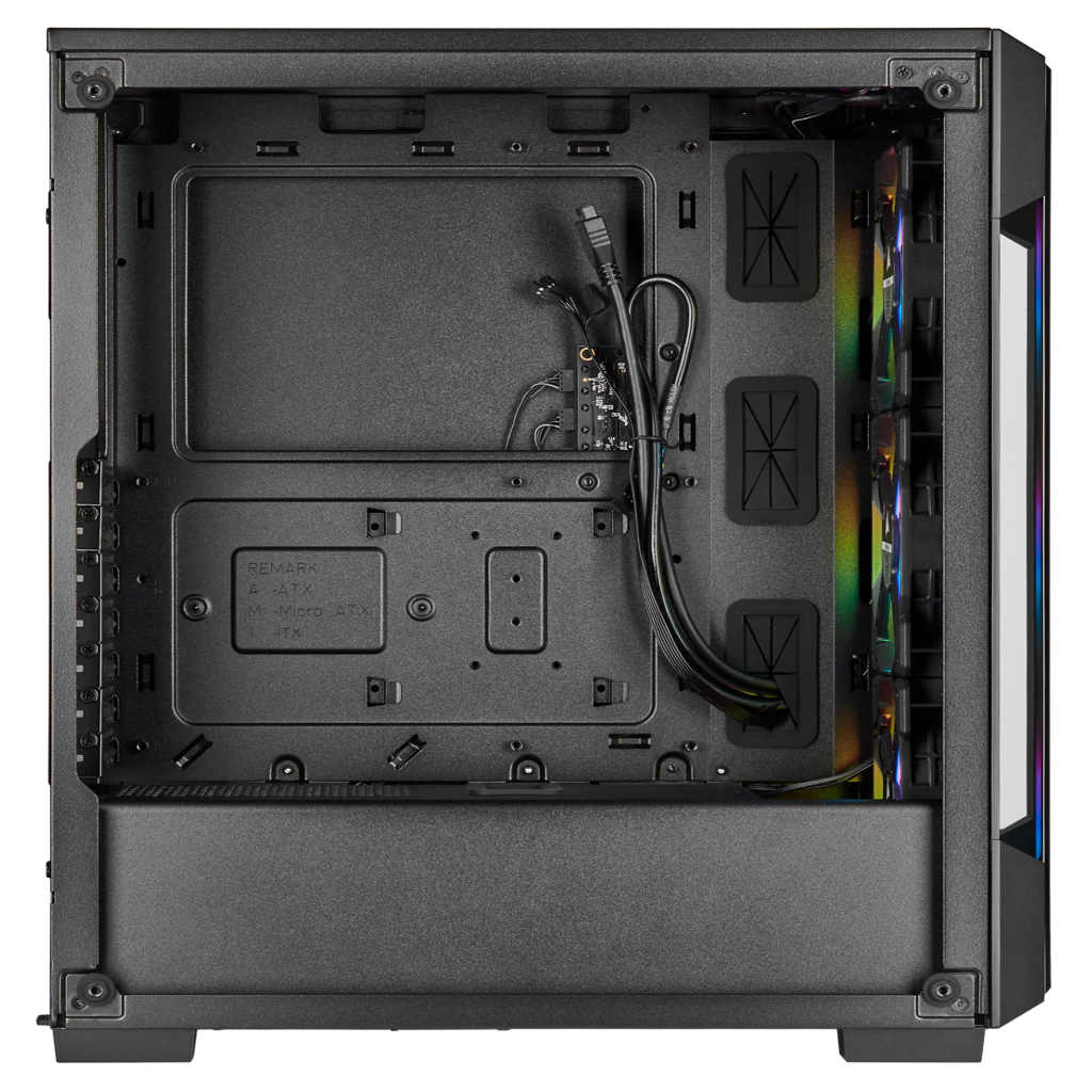 Corsair iCUE 220T RGB Tempered Glass Mid-Tower Smart Case without SMPS Black CC-9011190-WW