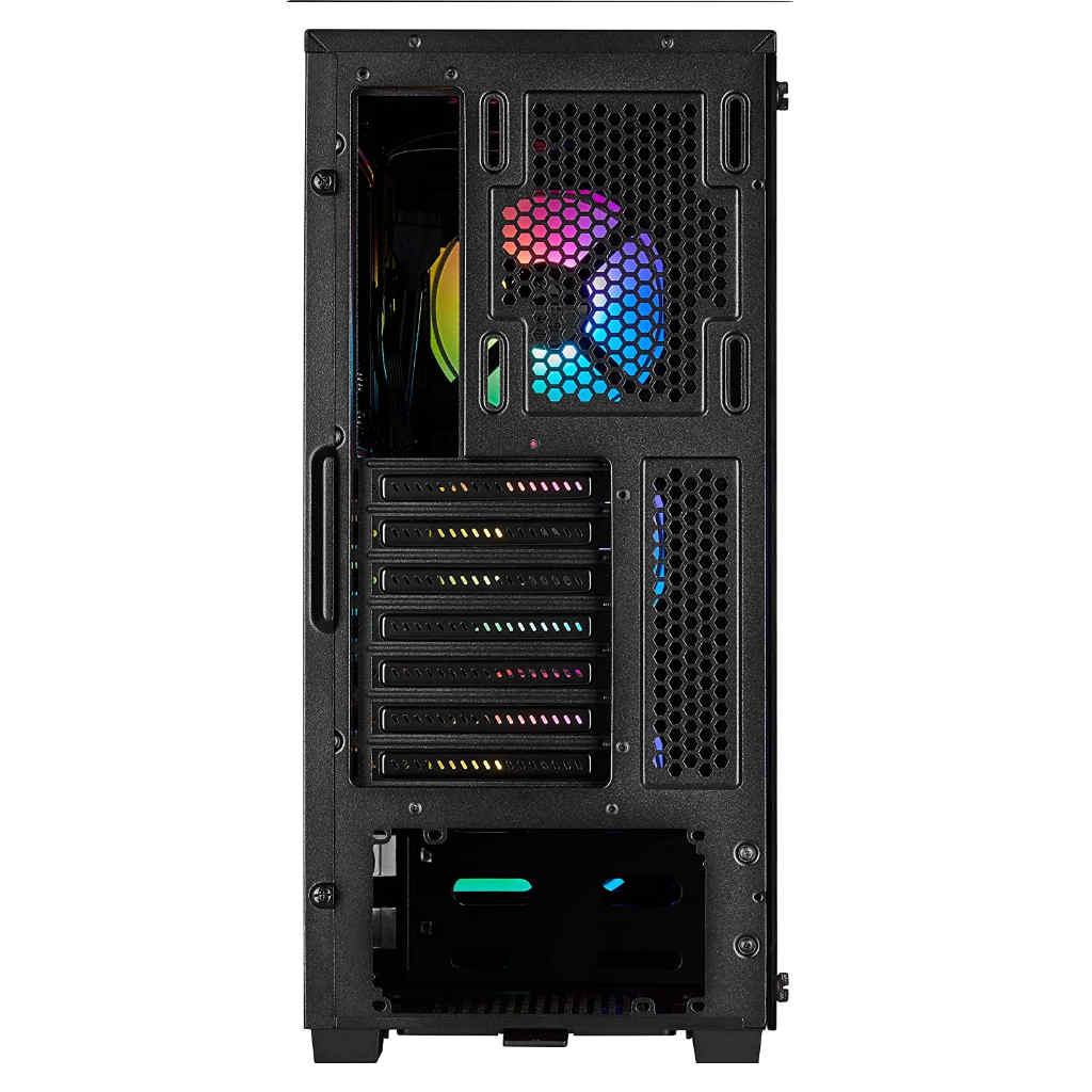 Corsair iCUE 220T RGB Tempered Glass Mid-Tower Smart Case without SMPS Black CC-9011190-WW