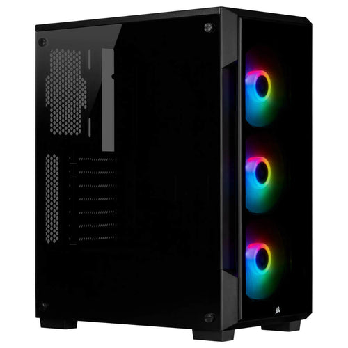 Corsair iCUE 220T RGB Tempered Glass Mid-Tower Smart Case without SMPS Black CC-9011190-WW