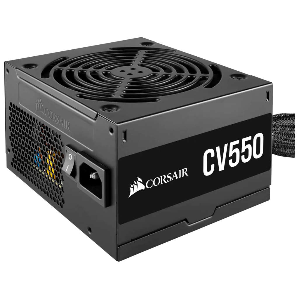 Corsair CV550 80 Plus Bronze Certified Power Supply 550W CP-9020210-NA