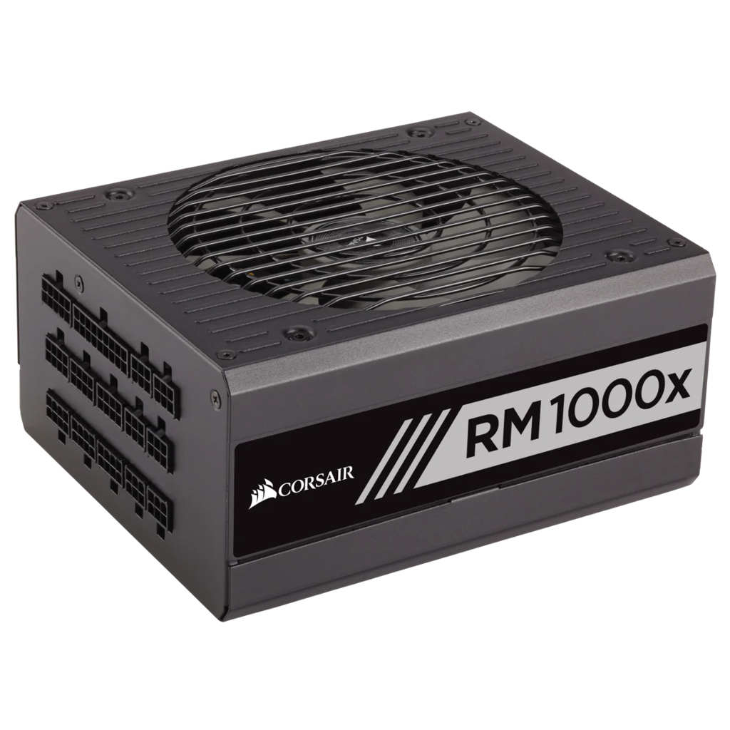 Corsair RM1000x 80 PLUS Gold Certified Fully Modular Power Supply CP-9020094-UK