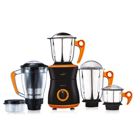 V-Guard Insignia DX 4 Jar Mixer Grinder 750W (Black Orange)