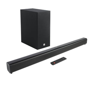 JBL Cinema SB160 2.1 Channel Soundbar With Wireless Subwoofer JBLSB160BLKIN 