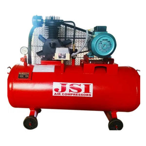 JSI 1.5 HP Single Phase Air Compressor 135 Liter Elgi Type 