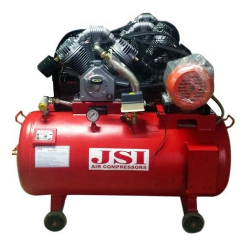 JSI 2 Hp Single Phase Air Compressor 160 Liter Elgi Type 