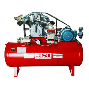 JSI 7.5 Hp Three Phase Air Compressor 300 Liter Elgi Type 