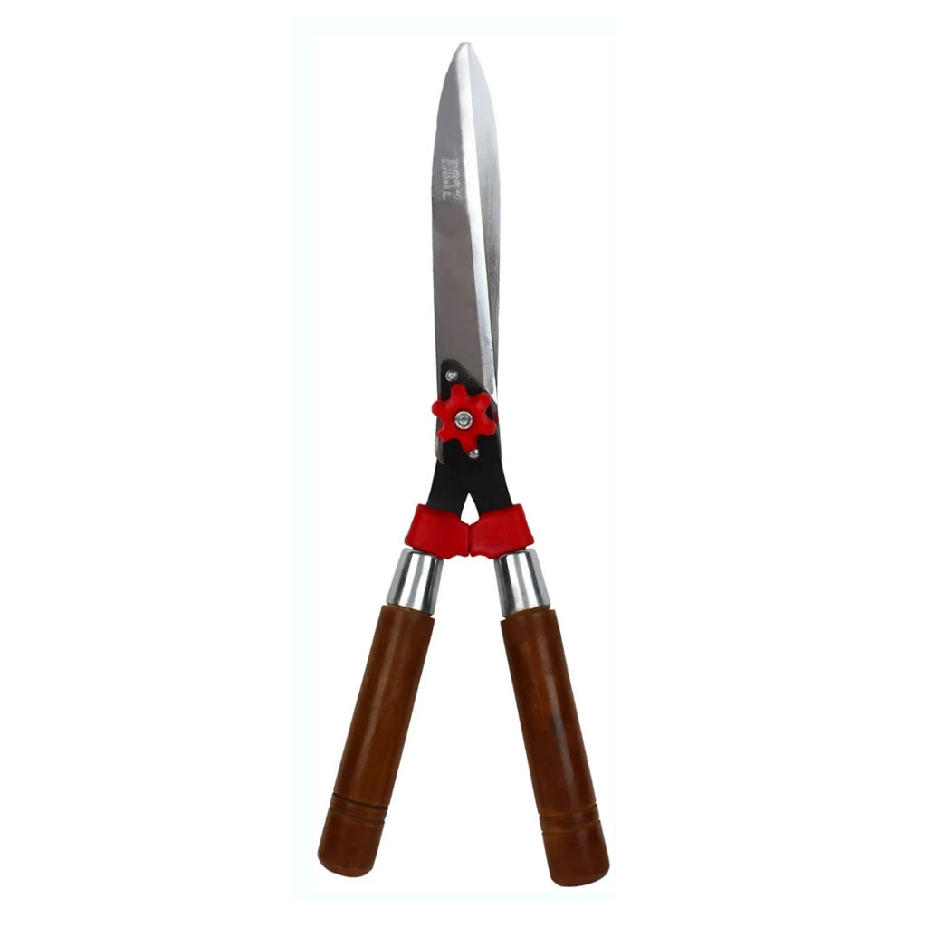 Jetfire Hedge Shears Wooden Handle Blade 10Inch JF-HS10 