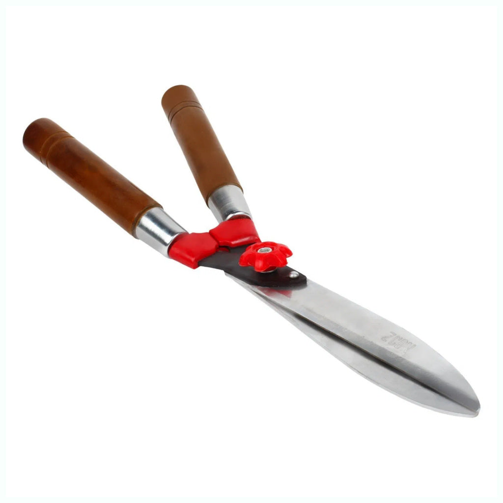 Jetfire Hedge Shears Wooden Handle Blade 10Inch JF-HS10