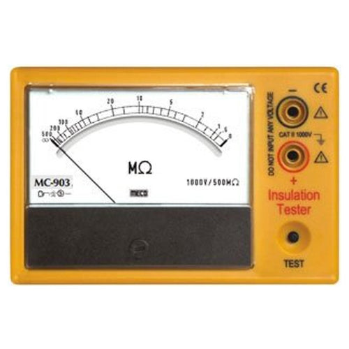 Meco  Analog Insulation Tester with Battery Adapter MC 903BA 