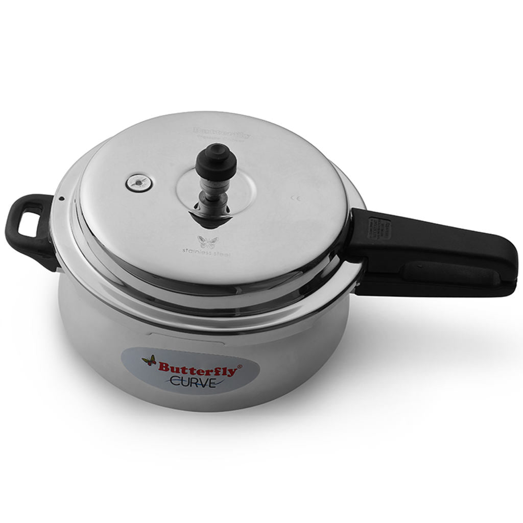 Buy Butterfly Curve Outer Lid Pressure Cooker Online at