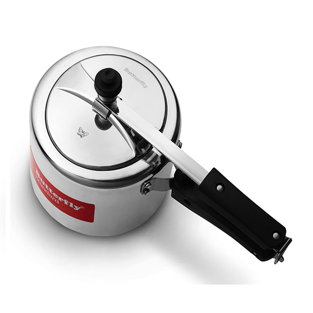 Butterfly Standard Aluminium Inner Lid Pressure Cooker 3Litre