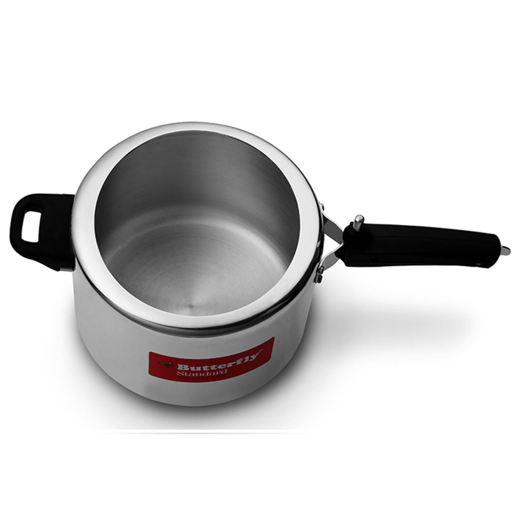 Butterfly Standard Aluminium Inner Lid Pressure Cooker 5Litre