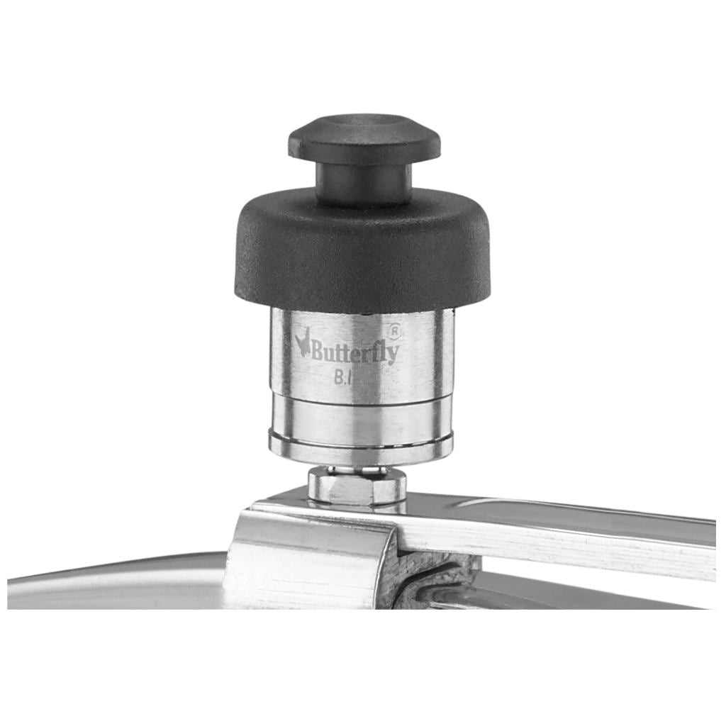 Butterfly Standard Aluminium Inner Lid Pressure Cooker 5Litre