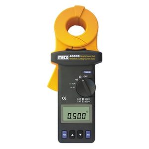 Meco Clamp On Earth / Ground Resistance And Leakage Current Tester 4680 