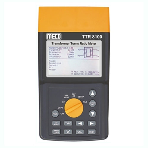 Meco Transformer Turns Ratio Meter with PC Communication Software TTR 8100 