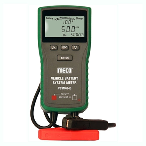 Meco Vehicle Battery System Meter Suitable for 12 and 24 V DC Batteries VBSM6246 