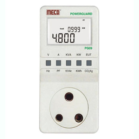 Meco Powerguard Having Indian Plug Socket And Backlight PG09-20A 
