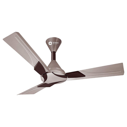 Orient Wendy Ceiling Fan With Remote 900mm Topaz Gold-Brown 